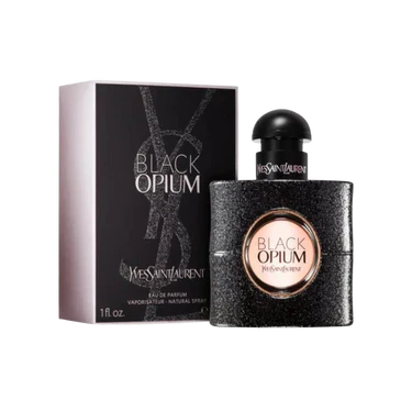 Combination of 5 women's perfumes – Black Opium, Good Girl, Chanel, Coco and Prada