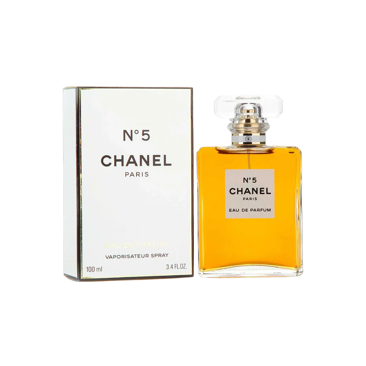 Combination of 5 women's perfumes – YSL, Chanel Nº5, La Vie, Prada and J'adore