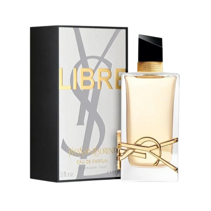 Combination of 5 women's perfumes – YSL, Chanel Nº5, La Vie, Prada and J'adore