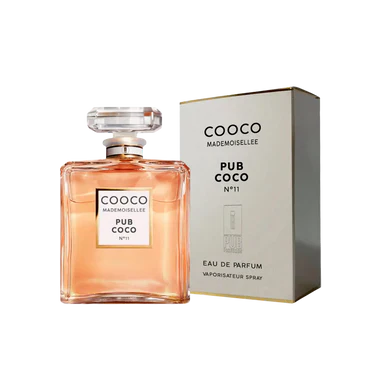 Combination of 5 women's perfumes – Coco, Prada, Libre, Black Opium and Chanel