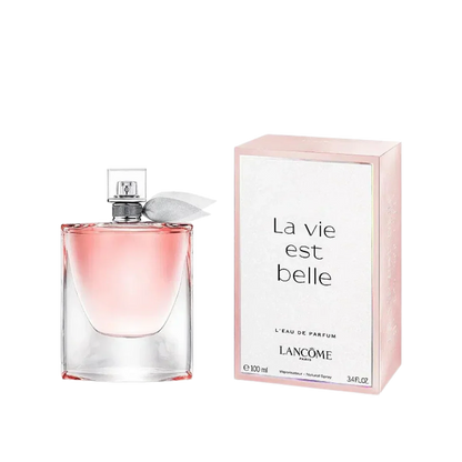 Combination of 5 women's perfumes – YSL, Chanel Nº5, La Vie, Prada and J'adore